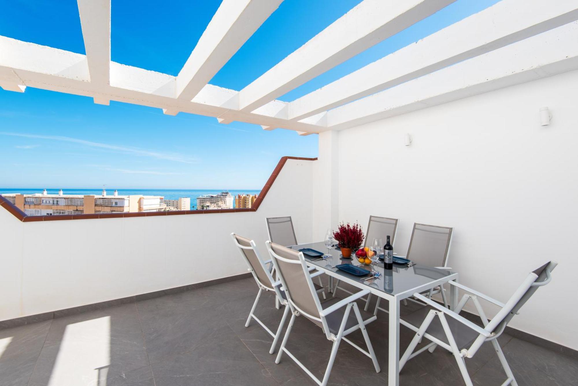 Sea View And 350M To The Beach Torremolinos Luaran gambar